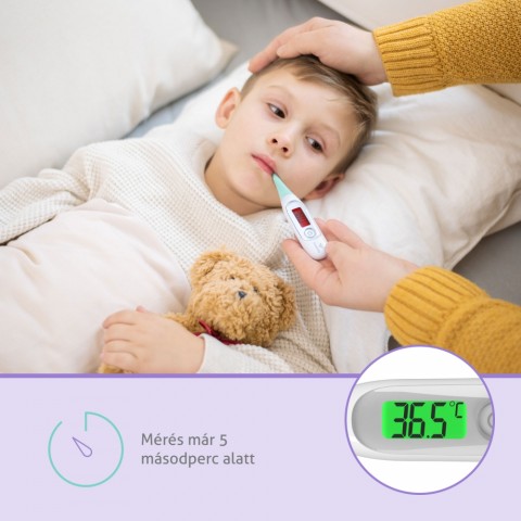TrueLife Care T3 Digitális kontakt hőmérő 5 másodperces méréssel