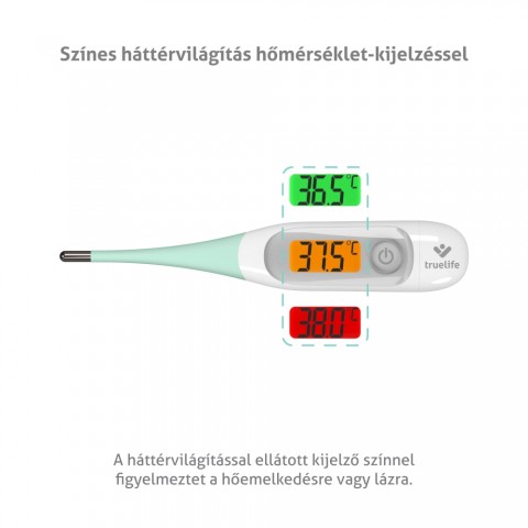 TrueLife Care T3 Digitális kontakt hőmérő 5 másodperces méréssel