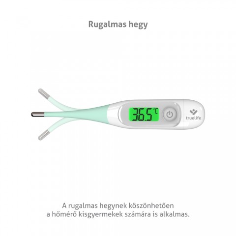 TrueLife Care T3 Digitális kontakt hőmérő 5 másodperces méréssel