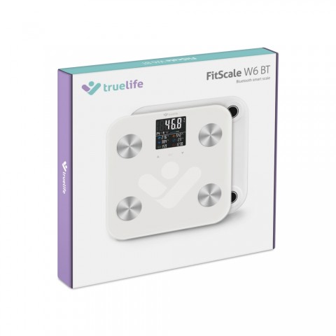 TrueLife FitScale W6 BT Okos mérleg fehér