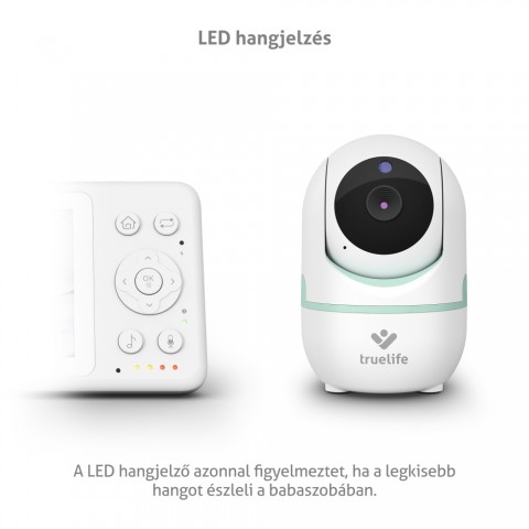 TrueLife NannyCam R4 360 fok ban forgatható bébiőr