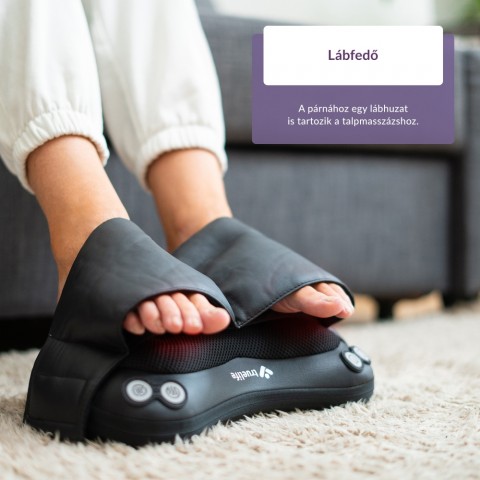 TrueLife RelaxBack B3 Charge Infrás masszázspárna