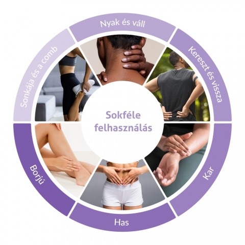 TrueLife RelaxBack B6 Charge Infrás nyakmaszírozó masszázspárna