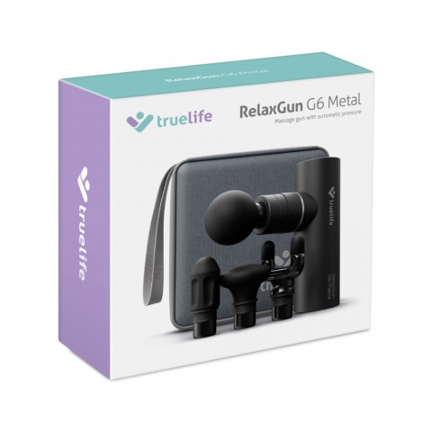 TrueLife RelaxGun G6 Metal Masszázspisztoly