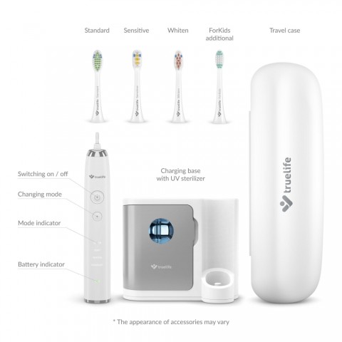 TrueLife SonicBrush Clean70 UV Elektromos fogkefe