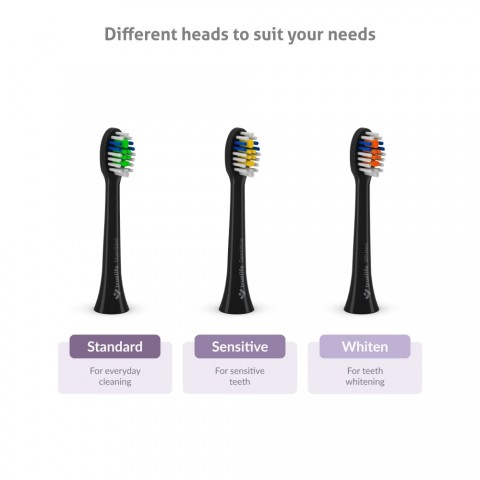 TrueLife SonicBrush Compact Black Elektromos fogkefe fekete