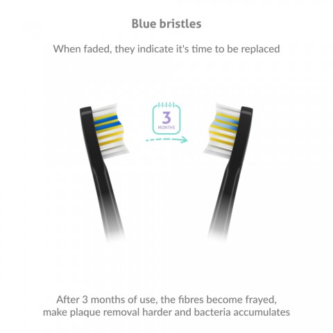 TrueLife SonicBrush Compact Black Elektromos fogkefe fekete