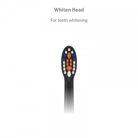 TrueLife Elektromos fogkefe pótfej, Black Whiten