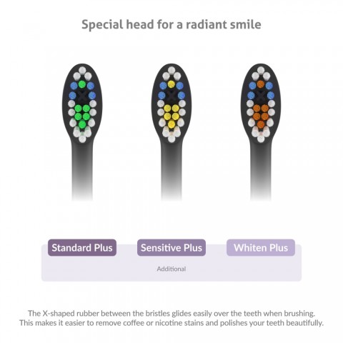 TrueLife SonicBrush K150 Elektromos fogkefe UV sterilizálóval fekete