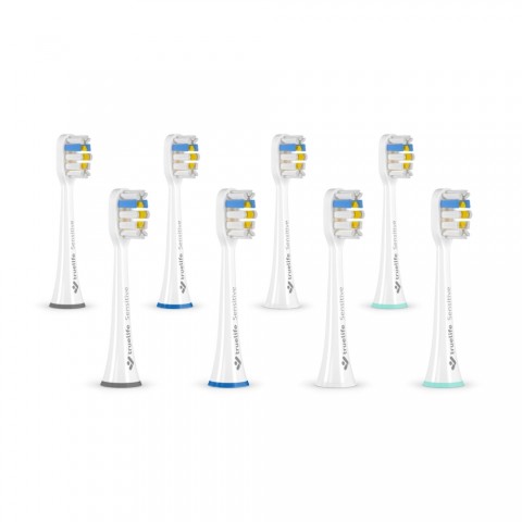 TrueLife SonicBrush UV Heads White Sensitive 8 Pack pótfej