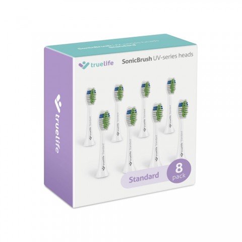 TrueLife SonicBrush UV Heads White Standard 8 Pack pótfej
