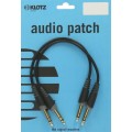 Klotz szimmetrikus patch kábel készlet jackkel - 0,6m