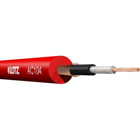 Klotz Koaxiális aszimmetrikus profi audió / hangszerkábel - vezető réteg - PVC - 50m