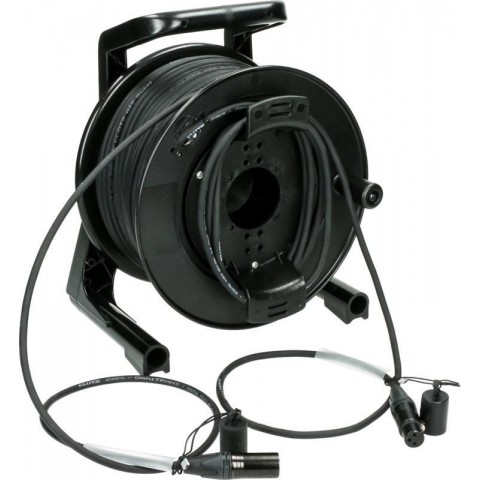 Klotz dupla árnyékolt AES és DMX kábeldob - PVC XLR 3p mama/papa Neutrik - 80m