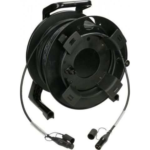 Klotz alacsony veszteségű AES és DMX kábeldob - PVC XLR 3p mama/papa Neutrik - 100m