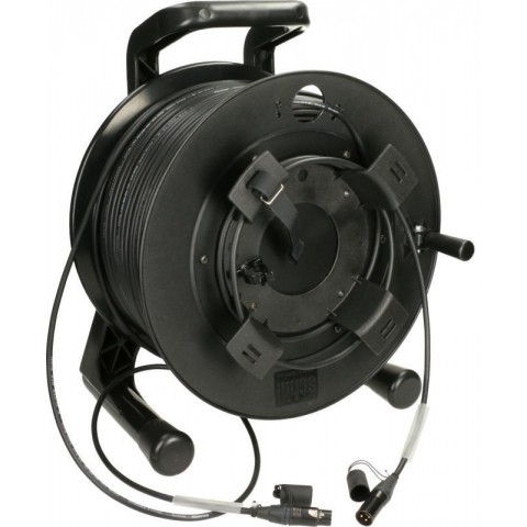 Klotz alacsony veszteségű AES és DMX kábeldob - PVC XLR 3p mama/papa Neutrik - 200m