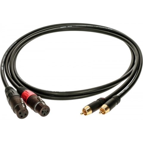 Klotz RCA - XLR mama kábel aranyozott érintkezőkkel - 0,9m