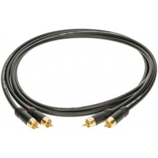 Klotz RCA kábel aranyozott érintkezőkkel - 3m