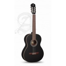 Alhambra Gitár 1 C Black Satin cédrus mahagóni fekete szín,indiai rózsafa fogólap.Szegélyezett.