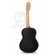 Alhambra Gitár 1 C Black Satin cédrus mahagóni fekete szín,indiai rózsafa fogólap.Szegélyezett.