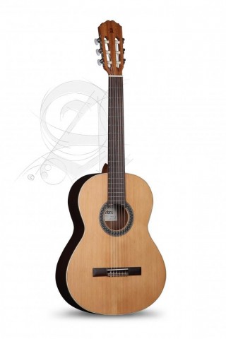 Alhambra Gitár 1 OP Guitarra (1/2)vörös cédrus mahagóni indiai rózsafa fogólap. Szegélyezett.