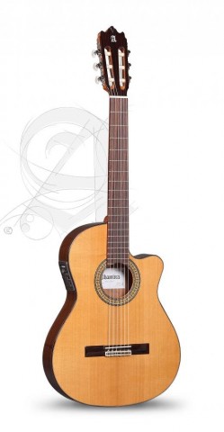 Alhambra Gitár 3 C-CT-E1 Ccédrus mahagóni indiai rózsafa fogólap. Fishman előerősítő (E1)