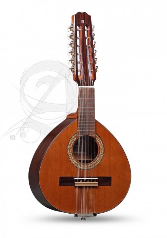 Alhambra Gitár B-3 C Cédrus mahagóni indiai rózsafa fogólap.