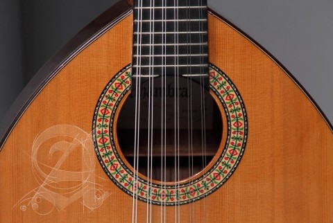 Alhambra Gitár B-4 P Cédrus indiai rózsafa ébenfa fogólap.