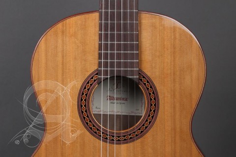 Alhambra gitár Iberia Ziricote cédrus zrikote indiai rózsafa fogólap.