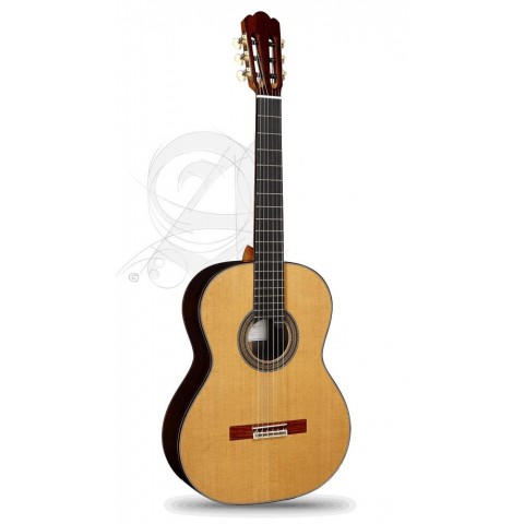 Alhambra Gitár José Miguel Moreno Serie C Cédrus tömör indiai rózsafa (koncert m.) 20 bund. Tok
