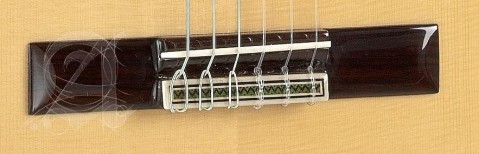 Alhambra Gitár L-11 P A Német lucfenyő indiai rózsafa ébenfa fogólap. Kézimunka. Tokkal.