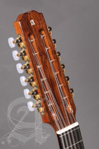 Alhambra Gitár L-4 P Cédrus indiai rózsafa ébenfa fogólap.