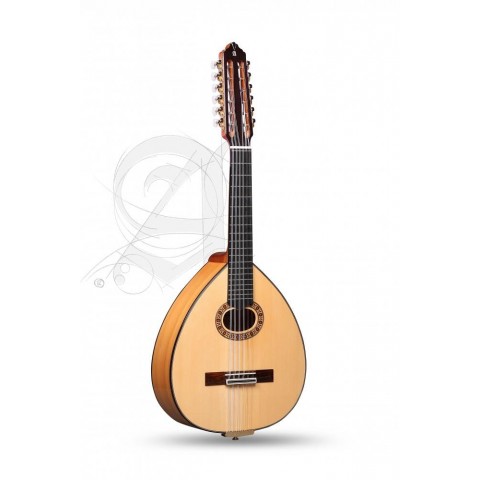 Alhambra Gitár L-6 Fc Német lucfenyő tömör ciprusfa ébenfa fogólap.