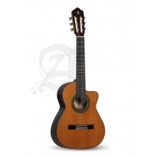 Alhambra Gitár Requinto 5P CW cédrus indiai rózsafa ebony fogólap.