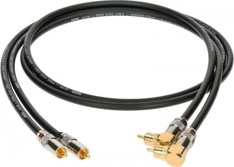 Klotz high-end RCA kábel pipa RCA dugókkal és aranyozott érintkezőkkel - 1m