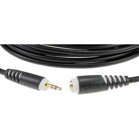 Klotz Könnyű fejhallgató hosszabbító mini Jack dugó 3,5 mm - mini Jack aljzat 3,5 mm - 3m