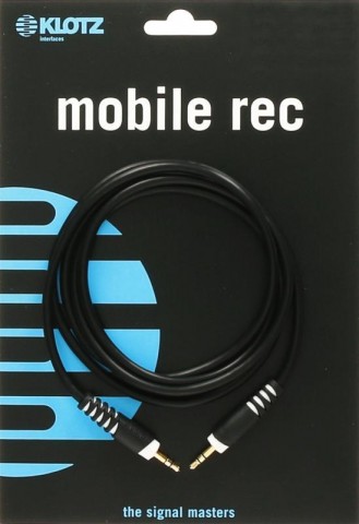 Klotz könnyű sztereó mini Jack kábel - 3m