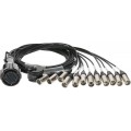 Klotz OT1000 - RMP 37p mama - 12x XLR 3p papa 12-cs. - digitális fanout - PVC - 1,2m