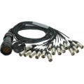 Klotz OT1000 - RMP 54p papa - 16x XLR papa 16-cs. - digitális fanout - PVC - 1,2m