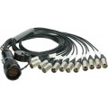 Klotz OT1000 - RMP 37p papa - 12x XLR 3p papa 12 csatornás - digitális fanout - PVC - 1,2m