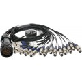 Klotz OT1000 - RMP 54p papa - 16x XLR mama 16-cs. - digitális fanout - PVC - 1,2m