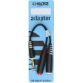 Klotz TRS 6,35 mm sztereó - 2x TS aljzat 6,35 mm mono E-Drum osztó - Y adapter - 0,2m