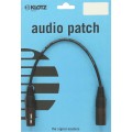 Klotz pro analóg audiokábel - szimmetrikus patch kábel Neutrik vegyes XLR-rel - 0,3m