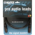 Klotz pro analóg audiokábel - szimmetrikus patch kábel Neutrik vegyes XLR-rel - 1,2m