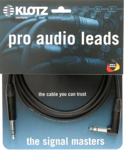 Klotz pro analóg audiokábel - szimmetrikus Neutrik fém csatlakozók - 20m