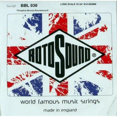 Rotosound Basszusgitár húrkészlet foszfor-bronz magas C