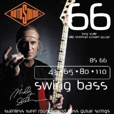 Rotosound Basszusgitár húrkészlet rozsdamentes acél 43 65 80 110 — BILLY SHEEHAN SET