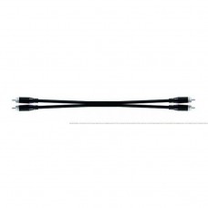 PROEL Sztereó 2xRCA+2xRCA kábel 1,8 m fekete öntött PROEL Sztereó 2xRCA+2xRCA kábel 1,8 m fekete öntött