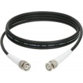 Klotz flexibilis 50 ohmos koaxkábel - RG58C/U Telegärtner BNC csatlakozókkal - 3m