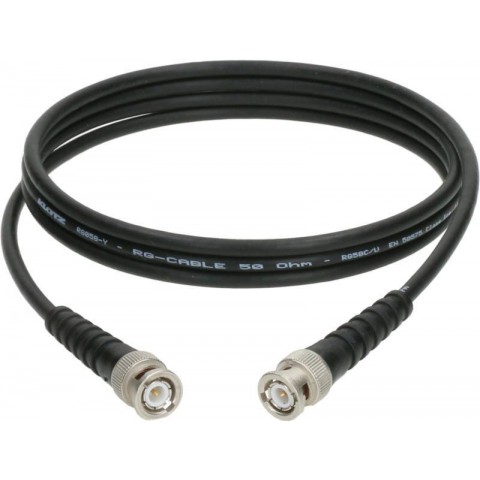 Klotz flexibilis 50 ohmos koaxkábel - RG58C/U Telegärtner BNC csatlakozókkal - 15m